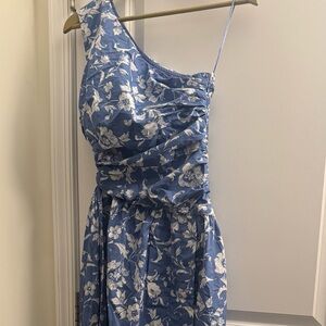 Abercrombie & Fitch One-Shoulder Floral Maxi Dress — Size XS — New